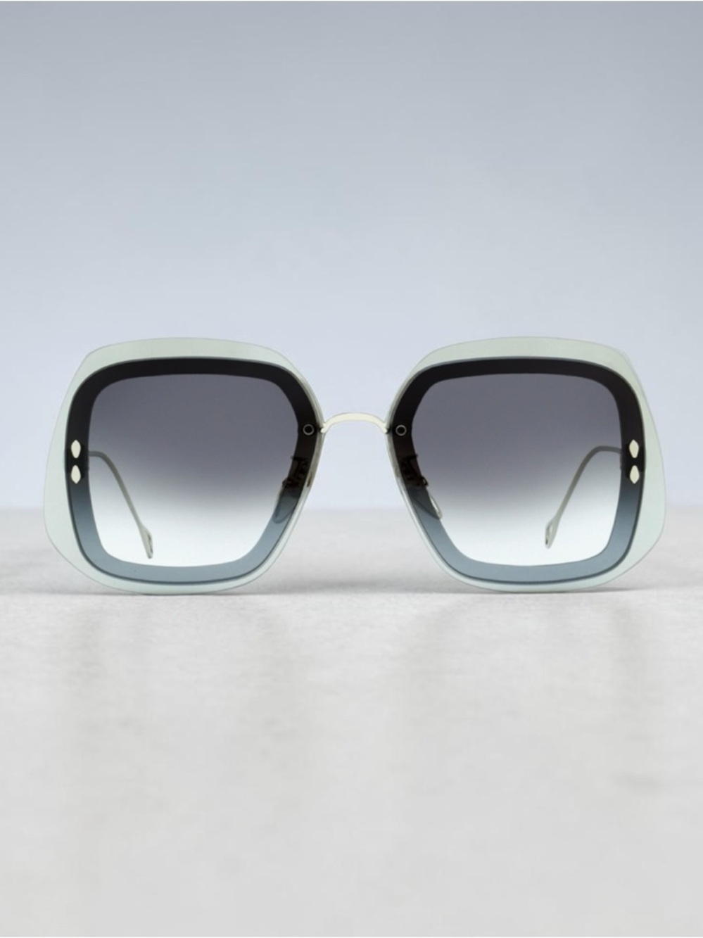 🌻NEW NWT Isabel Marant Adelyo Sunglasses IM0047S 427GB Silver/Mirror 58mm $320